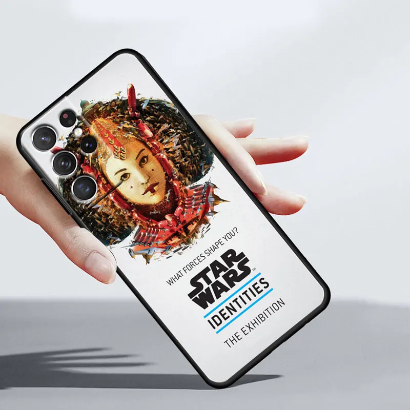 Star Wars hero battle For Samsung Galaxy S22 S21 Ultra S20 FE Lite S10 S9 S8 Plus 5G Silicone Soft Black Phone Case kawaii phone case samsung