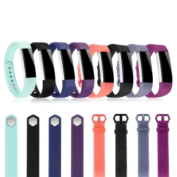 

High Quality Silicone Band for Fitbit Alta HR Adjustable Soft Secure Wristband Strap Bracelet Watch Replacement Accessories
