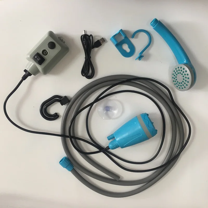 DC3.7V USB Перезаряжаемые Портативный автомобиля душ на открытом воздухе
