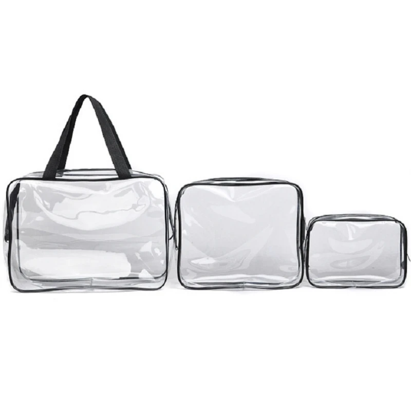 

Transparent Swimming Bags Waterproof Bags Sports Travel Bathing Storage Durable Bag Zipper Organizer Pocket