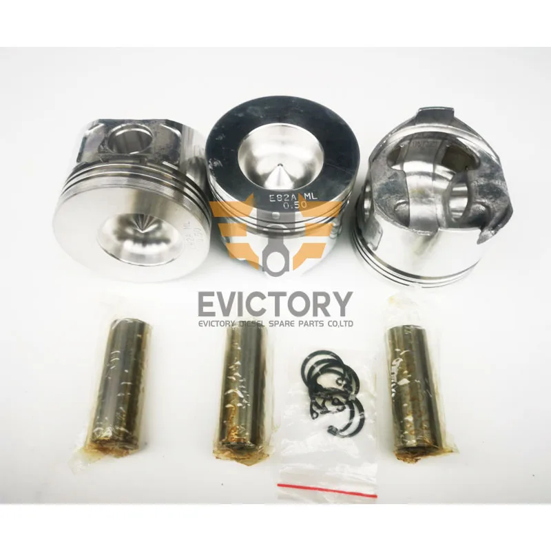 

YANMAR 3D82E 3TNE82A 3TNE82 rebuild kit piston ring gasket bearing valve