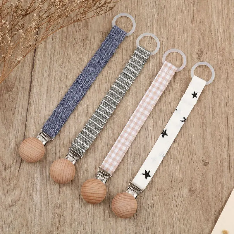 Pacifier Chain Pacifier Clip Pacifier Accessories Teether Clip Baby Teether Pacifier Clips for Infant Kids
