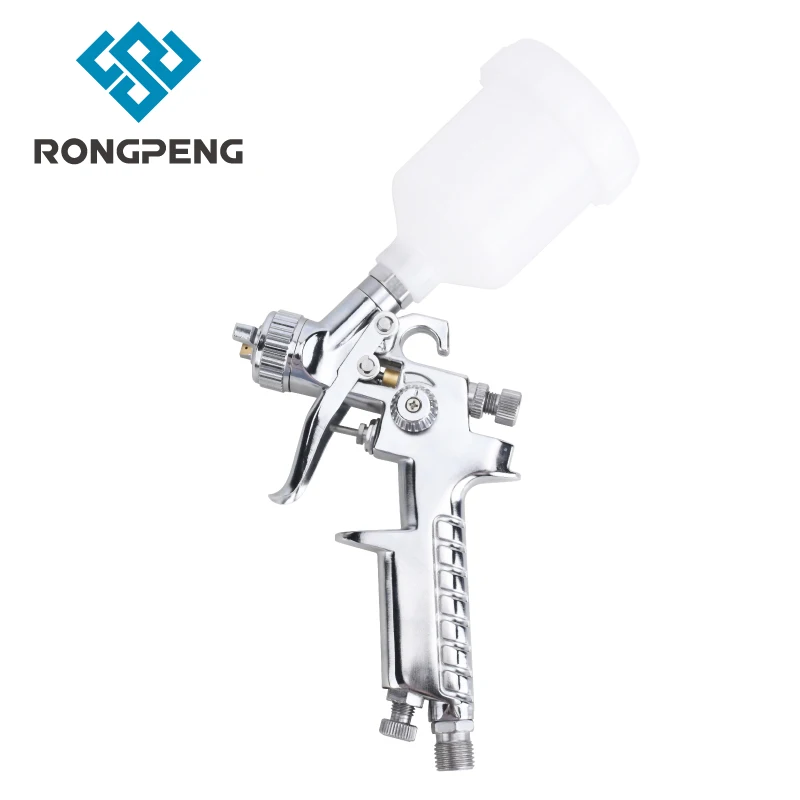 RONGPENG Spray Gun With Mix Tank 1.0mm Nozzle Air Spray Gun With Quick