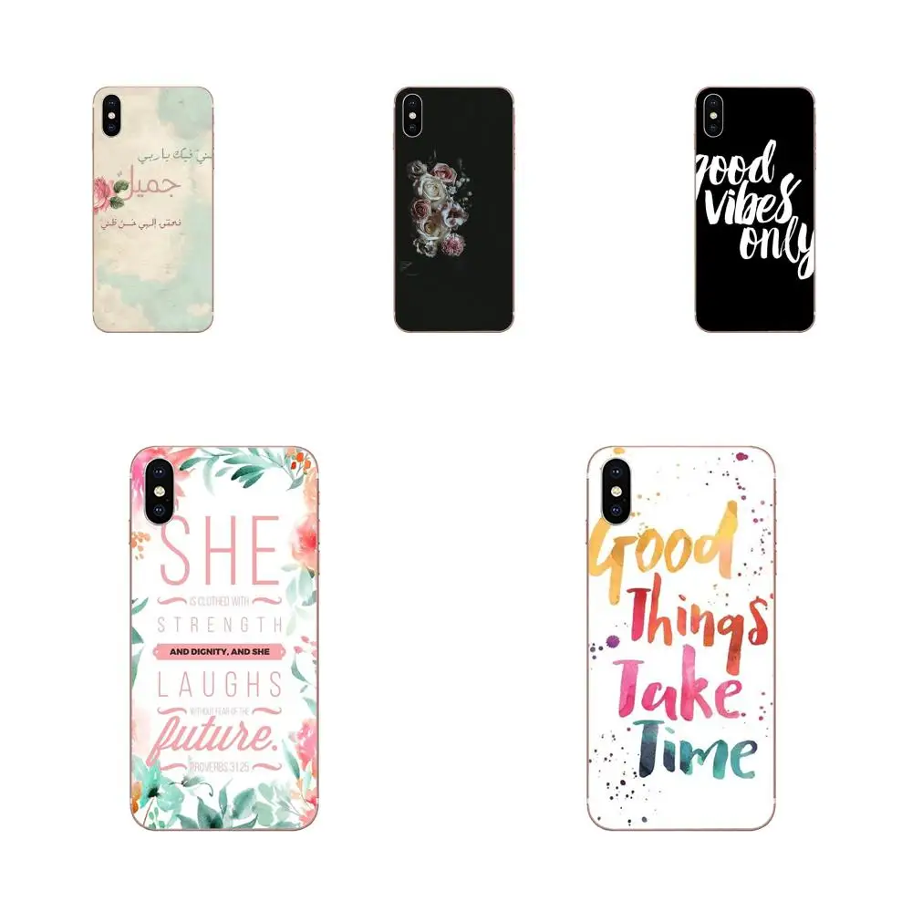 Арабская пословица письмо девиз для Xiao mi 3 4 4C 4i 5 5s 5X6 6X8 SE Pro Lite A1 Max x 2 Note TPU