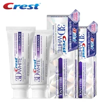 Гребень 3D белый блеск Расширенная гигиеническая зубная паста для зубов отбеливающий пресс для зубной пасты Зубная паста 116 г* 2