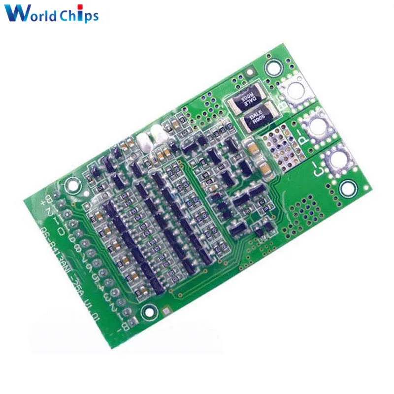 BMS 6S 7S 8S 9S 10S 11S 12S 13S 25A 4.2V Litio Li-Ion Lifepo4 Carica Della Batteria Bordo di Protezione Lifepo4 Pack BMS PCB PCM - immagine 3