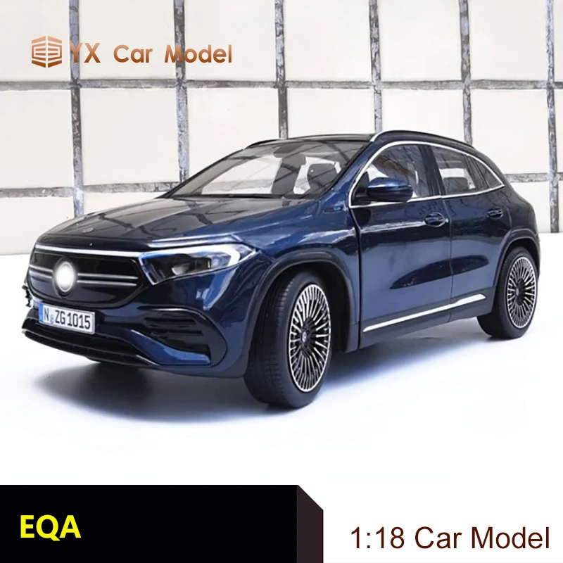 NZG 1:18 EQA pure electric SUV модель внедорожника из сплава статическая коллекция моделей