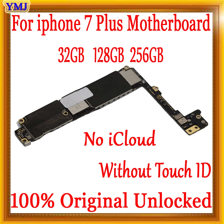 Оригинальная разблокированная материнская плата для iphone 7 plus с Touch ID/без ID 7P