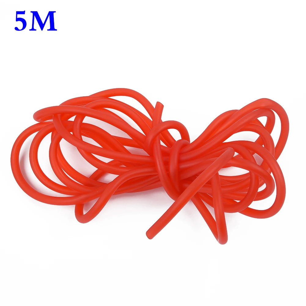 Orange Silicone Vacuum Hose Boost Dump Valve Pipe 10mm ID