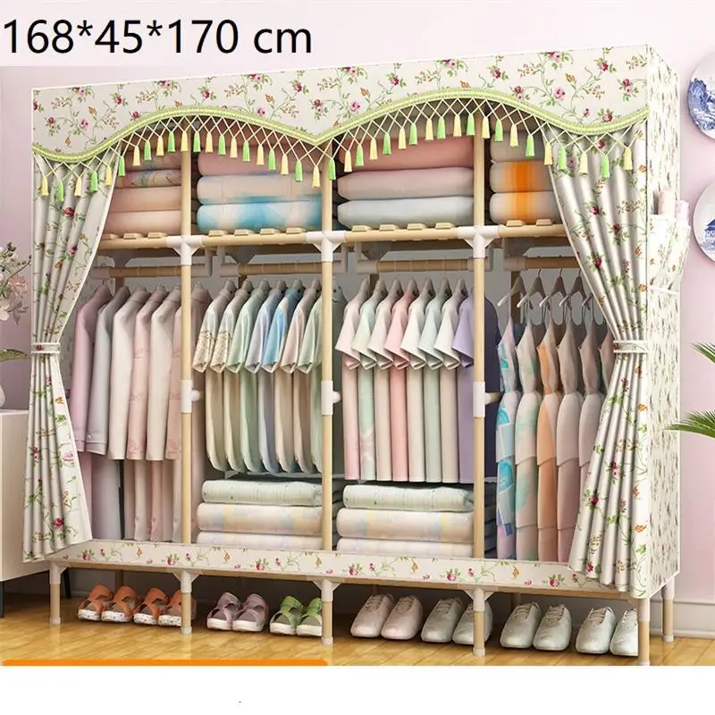 Tela Armoire Yatak Odasi Mobilya Penderie Placard De Range Chambre Armario Mueble мебель для спальни шкаф гардероб - Цвет: Version B
