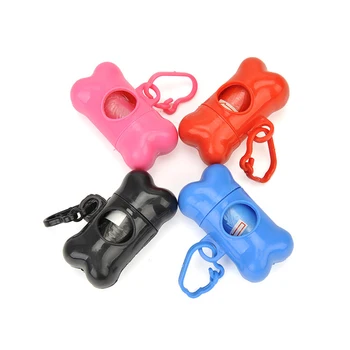 

Pet Garbage Bag Distributor For Dog Dung Bag Bone Shape Plastic Pet Dog Outdoor Garbage Bag Distributor With A Bag Bracket