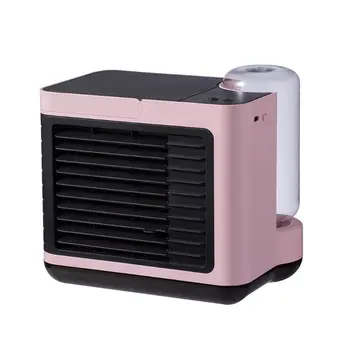 

Portable Mini Air Cooler Negative Ion Humidifier and Purifier USB Chargeable M2EE