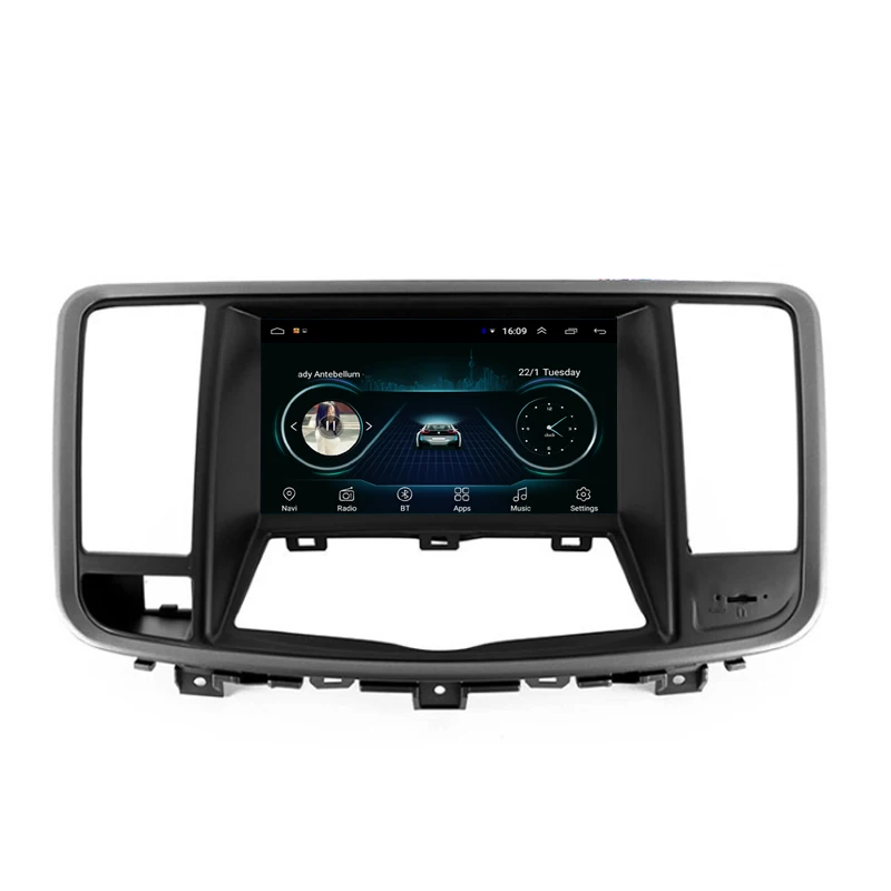 Автомобильный радиоприемник со встроенным GPS-устройством мультисенсорный экран