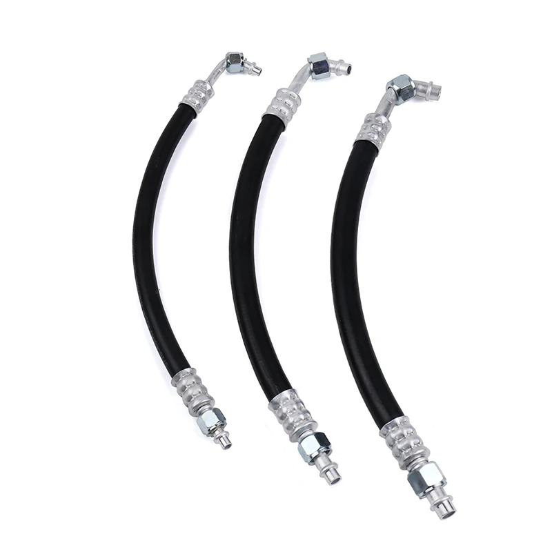 #6 #8 #10 R12 R134A Thick-Wall Gas Hose Assembly With Straight/90 Degree Bead Lock Fitting Female Nut O-Ring (Sold By Feet)