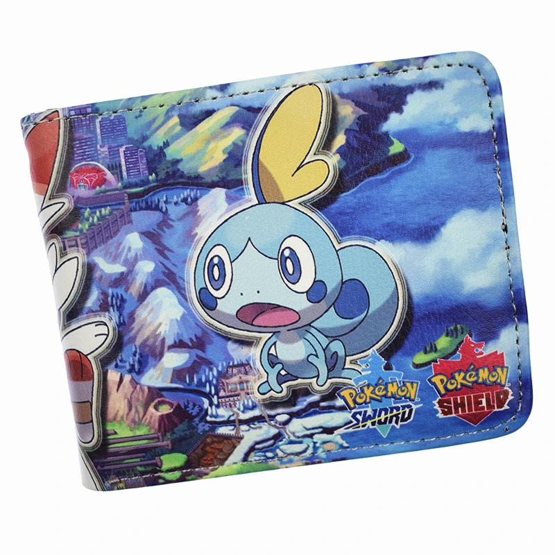 Japanese Classic Anime wallet Cartoon Wallet Cute Short Purse With Card Holder Coin Pocket | Багаж и сумки