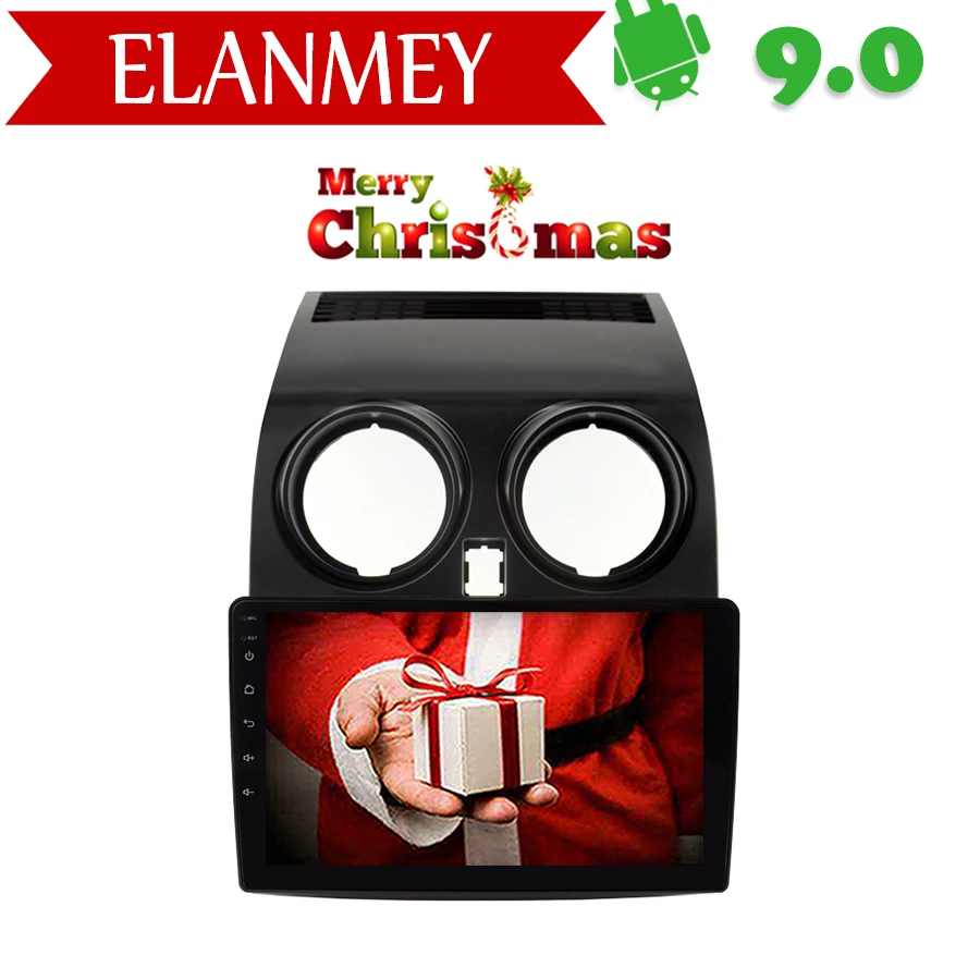 

Branded Genuine Android 9.0 Car Radio for Nissan Qashqai 2008-2013 car gps navigation Car Multimedia Vehicle recorder Christmas