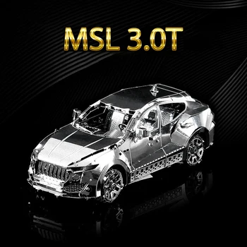

3D Puzzle Metal Model Kit SUV MSL 3.0T Assembly Model Toys DIY 3D Laser Cut Prefabricated Puzzle Models Toys For Adults
