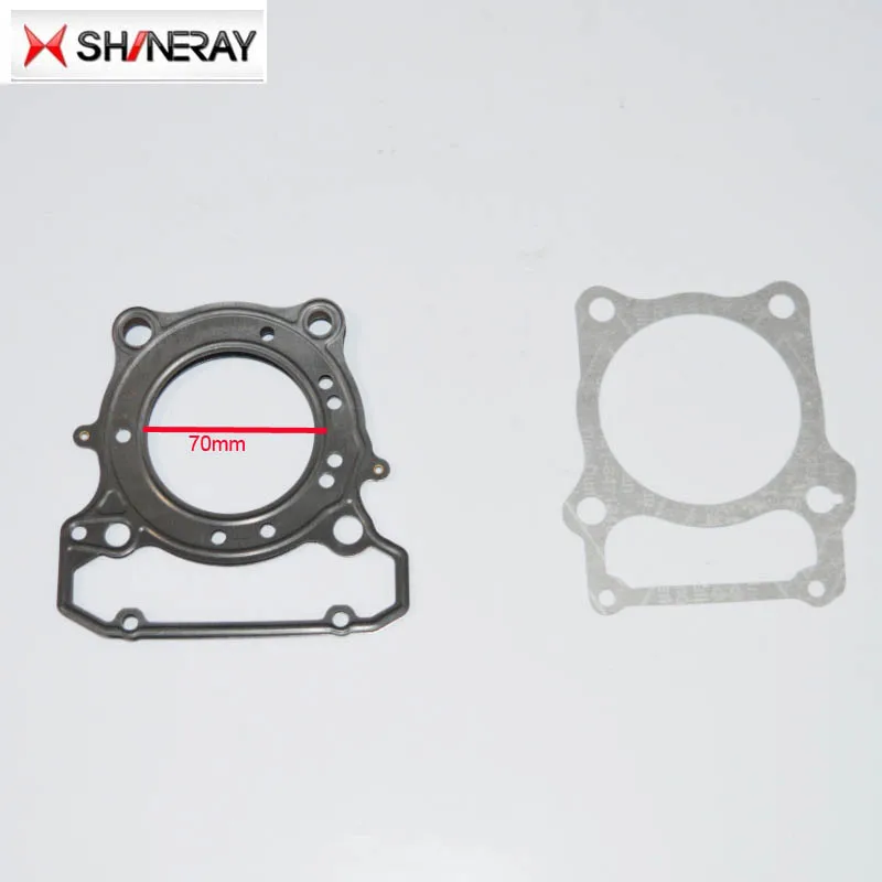 Xy250gy SHINERAY 250CC x2 x2x двигатель бумага для прокладок цилиндр AX-1 70 мм прокладка головки