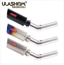 Motorcycle Full Exhaust Middle Link Pipe Slip On For Suzuki GSXR600 Gsxr700 Gsxr750 k7 GSX R700 R750 R600 GSXR 600 700 750