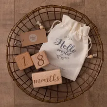 

Baby Milestone Set Baby Photography Props Toys Baby Monthly Newborn Memorial Card Montessori Memorial Toys Newborn Baby Gift