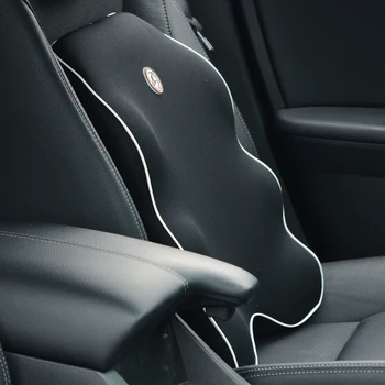 

Orthopedics Back Pillow for Chair Car Seat Cushion Memory Foam Entire High Lumbar Support for Office Chair BackRest Pillow