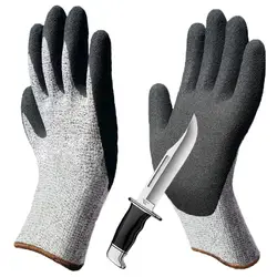 XL 1 пара, анти-истирание, устойчивые к истиранию, защитные рабочие перчатки, электросварка, пайка, металлические промышленные тактические
