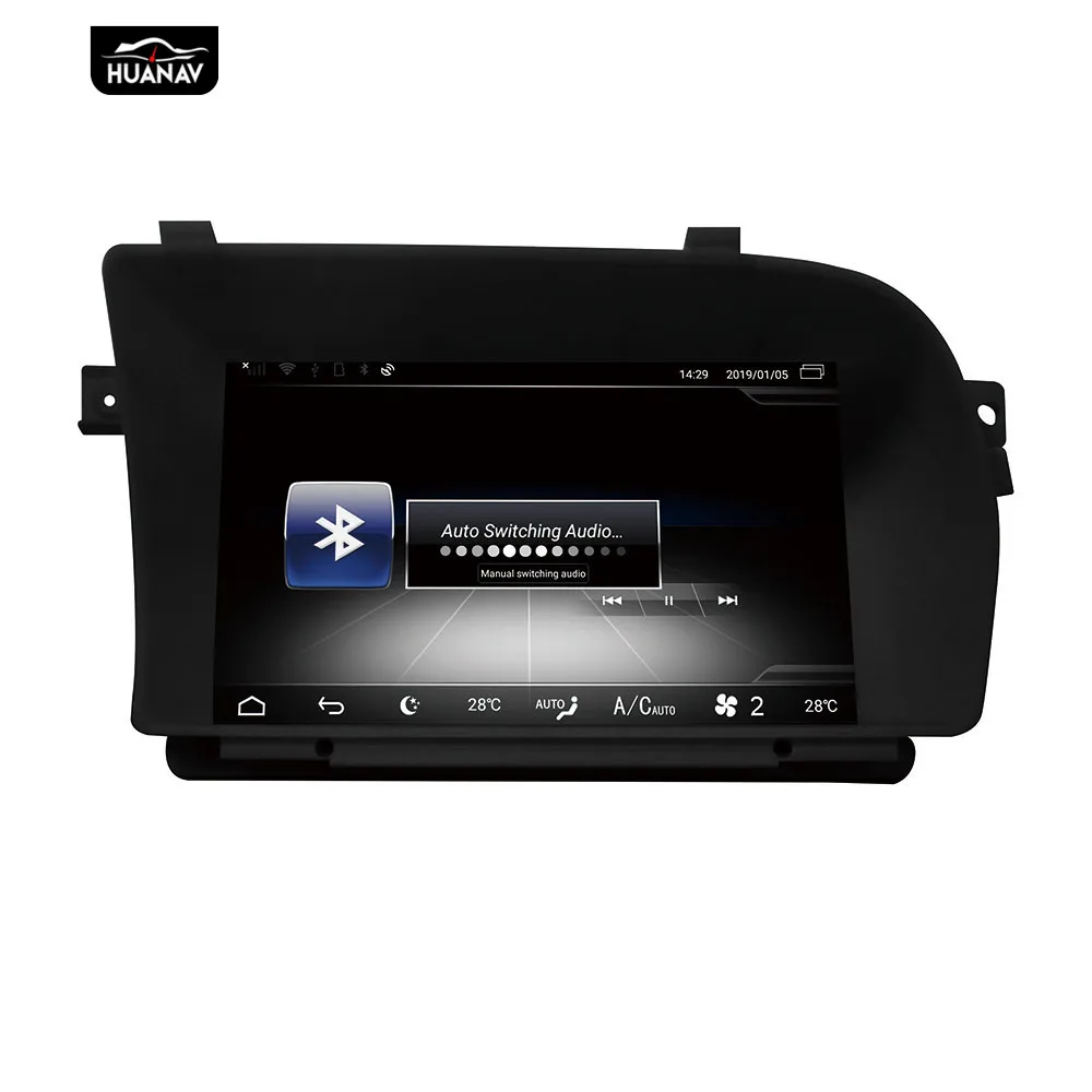 Android 9 автомобильный dvd-плеер gps навигация для Mercedes-Benz CL/S класс 2006+ Авто Радио стерео плеер мультимедийный экран головное устройство