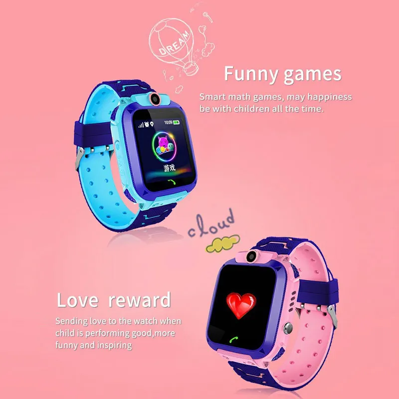 2020 Newly Smart Watch GPS GSM Locator TouchScreen Tracking SOS Waterproof Bracelet for Kids 999 | Электроника