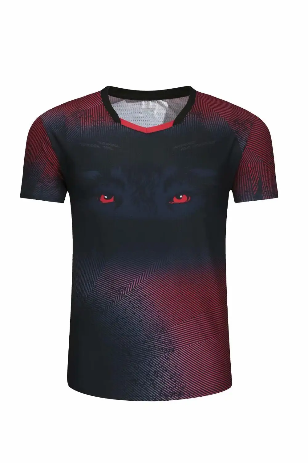 11905 shirts Спортивная брендовая быстросохнущая дышащая футболка для бадминтона, футболки для мужчин и женщин для игры в настольный теннис, волейбол, команды для бега, тренировок - Цвет: 11905 shirts