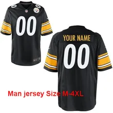 A+++ хорошие отзывы Персонализированные сшитые Питтсбург s Подгонянные любое имя и номер Мужские Женские Молодежные Детские Джерси