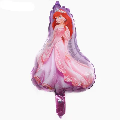 Elo Princess Lucky 100 шт./лот мини Размеры мультфильм принцесса, Олаф воздушные шары для свадьбы украшения, товары для вечеринки Globos Фольга Воздушные шары игрушки - Цвет: Elo Princess