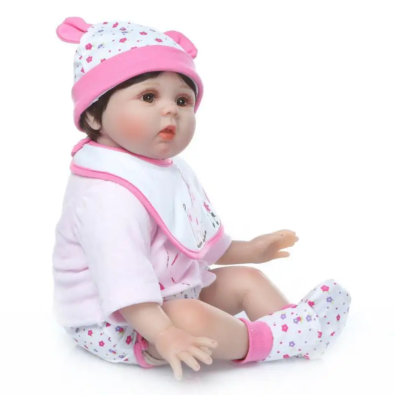 22 'ཱི см милый bebes Reborn bebe Кукла reborn baby Реалистичная новорожденная кукла Boneca