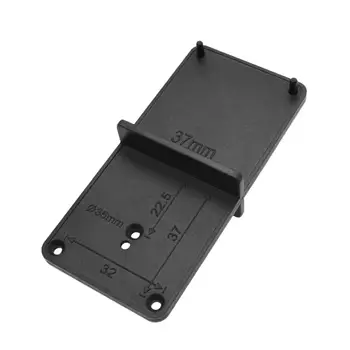 

35mm 40mm Hinge Hole Drilling Concealed Guide Locator Hole Opener Template Door Cabinets DIY Tool For Woodworking Hand Tools Set