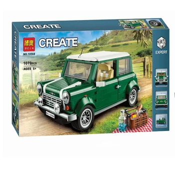

10568 Technic series Mini Cooper Creator Expert Building Blocks Bricks Classic Car Model for Kids Gift 10242 boys girl Toys gift