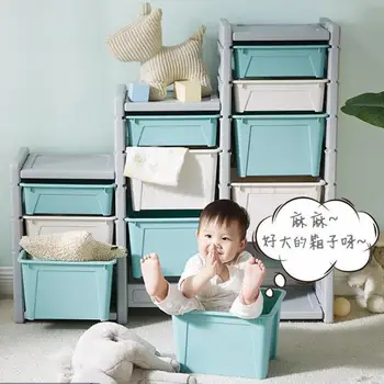 

Children's Crevice Storage Cabinet Baby Toy Shelf Bedroom Bedside Drawer Storage Cabinet