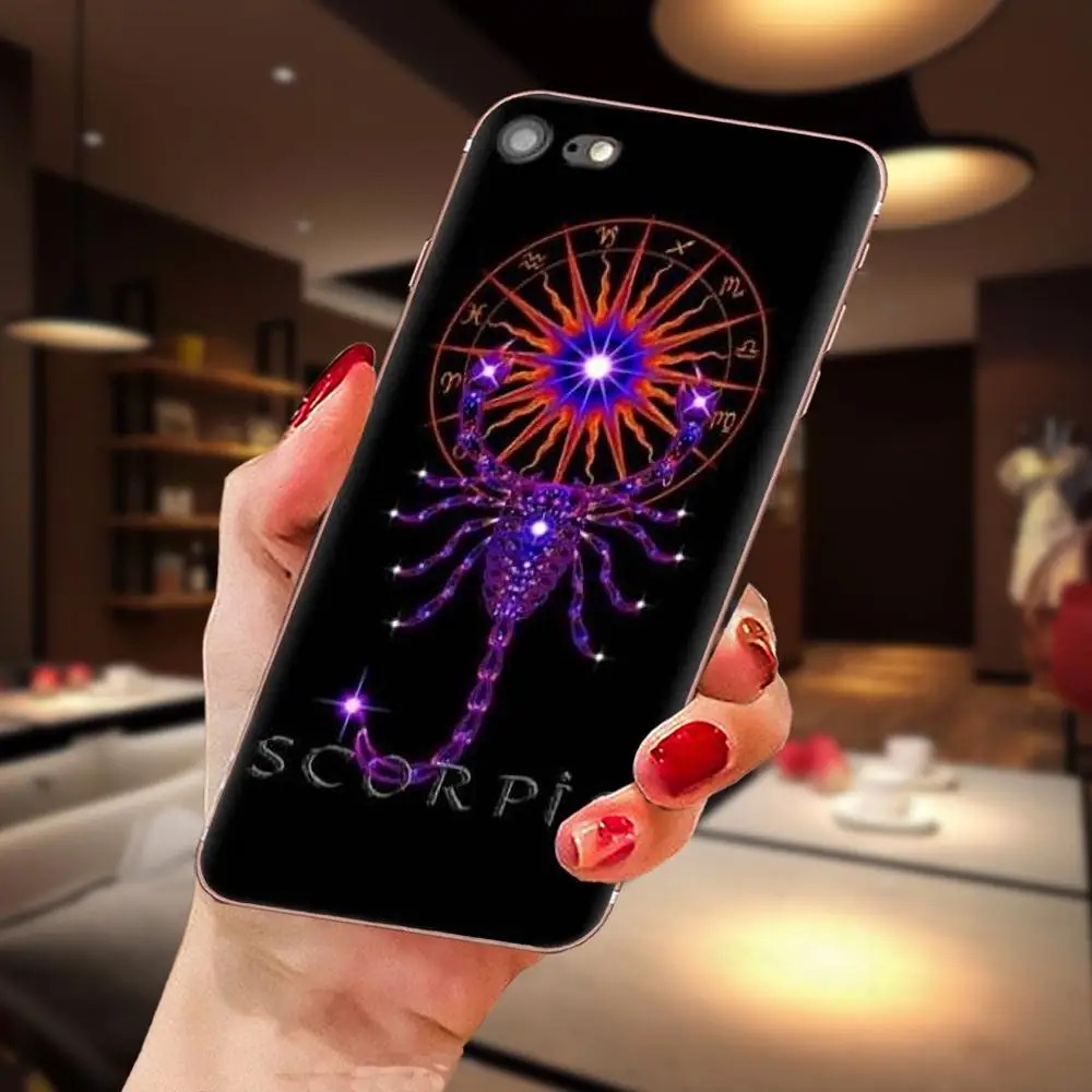 Знаков зодиака для huawei Honor 4C 5A 5C 5X6 6A 6X7 7A 7C 7X8 8C 8S 9 10 10i 20 20i Lite рro TPU мобильный чехол для телефона чехол