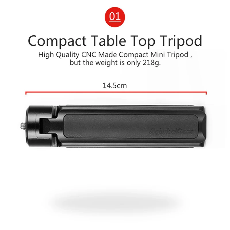  Agimbalgear Dh07 Extended Grip Stabilizer Mini Tripod Handle Extension Stand For Zhiyun Weebill Lab