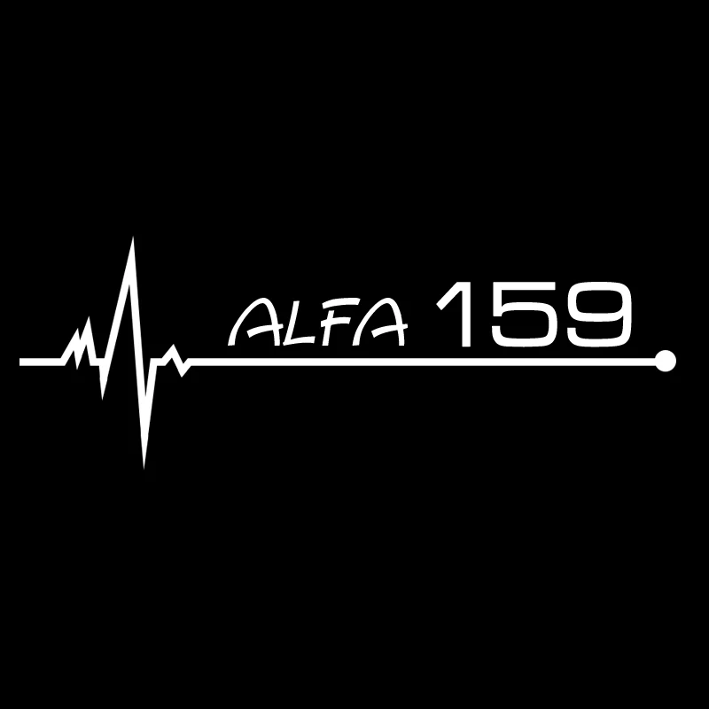 1 шт. автомобильный Стайлинг авто окна Спортивные Гонки Наклейка для alfa romeo 159 147 156 giulietta 147 159 mito автомобильные аксессуары - Цвет: BLACK