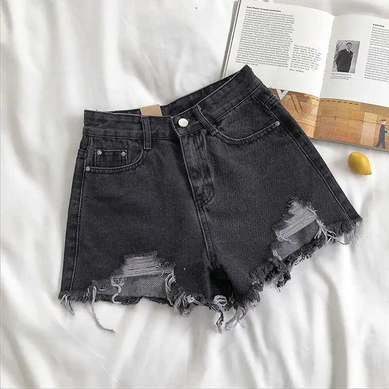 Comfy Fashion Casual Sexy Short Pants Wide Leg Korean Vintage Loose High Waist Summer Aesthetic Women's Jean Denim Shorts Female Comfy Fashion Casual Sexy Short Pants Wide Leg Korean Vintage Loose High Waist Summer Aesthetic Women's Jean Denim Shorts Female