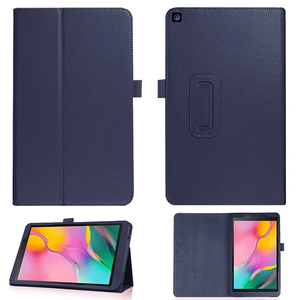 Для Samsung Galaxy Tab A 8," дюймов планшет SM-T290 T295 T297 pu кожаный чехол защитный чехол+ подарок - Цвет: SM T290 LZ DBU