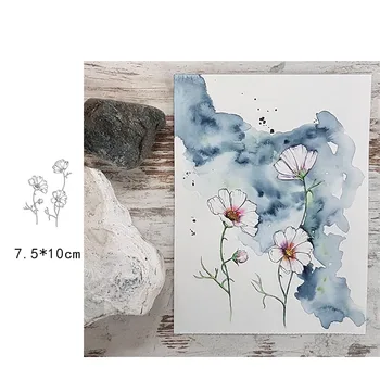 

Clear Rubber Stamps Silicone Seal for DIY Scrapbooking Card Sketch flower Transparent Stamps Making Photo Album Crafts Decor