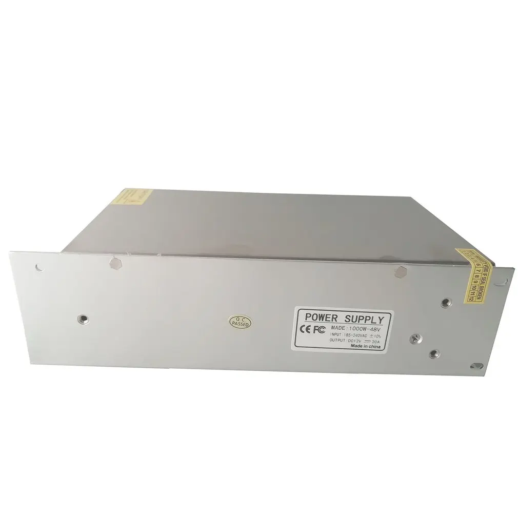 12V 1000W импульсный источник Питание освещения Трансформатор переменного тока выключатель питания постоянного тока адаптер для камеры видеонаблюдения