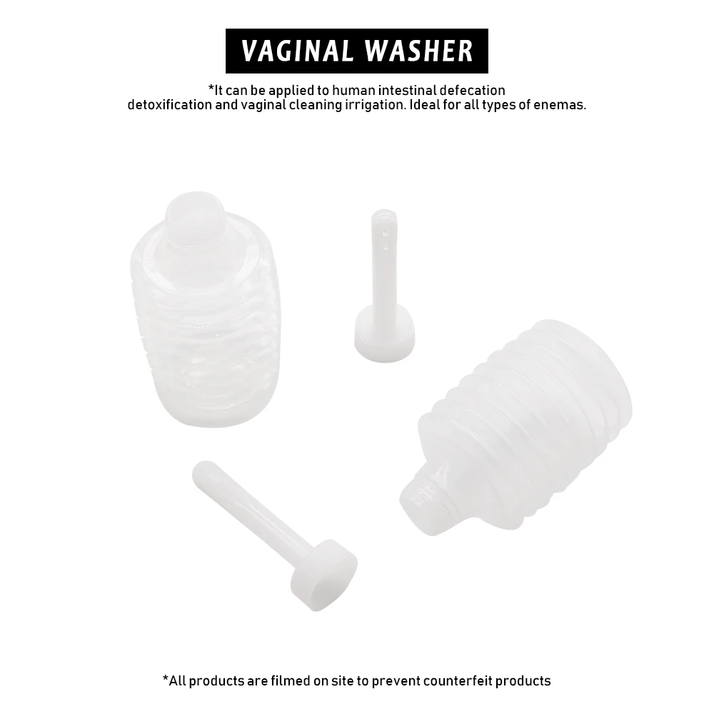 EXVOID 180ML Hygiene Vagina Anal Cleaner Attachment Anal Cleaning Tube Enema Sex Toys for Women Men Gay Washer