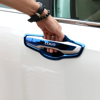 

Stainless steel Car Door Handle bowl Trim Strips Sticker For Honda CRV CR-V 2017 2018 2019 2020 Door handle patch Accessories