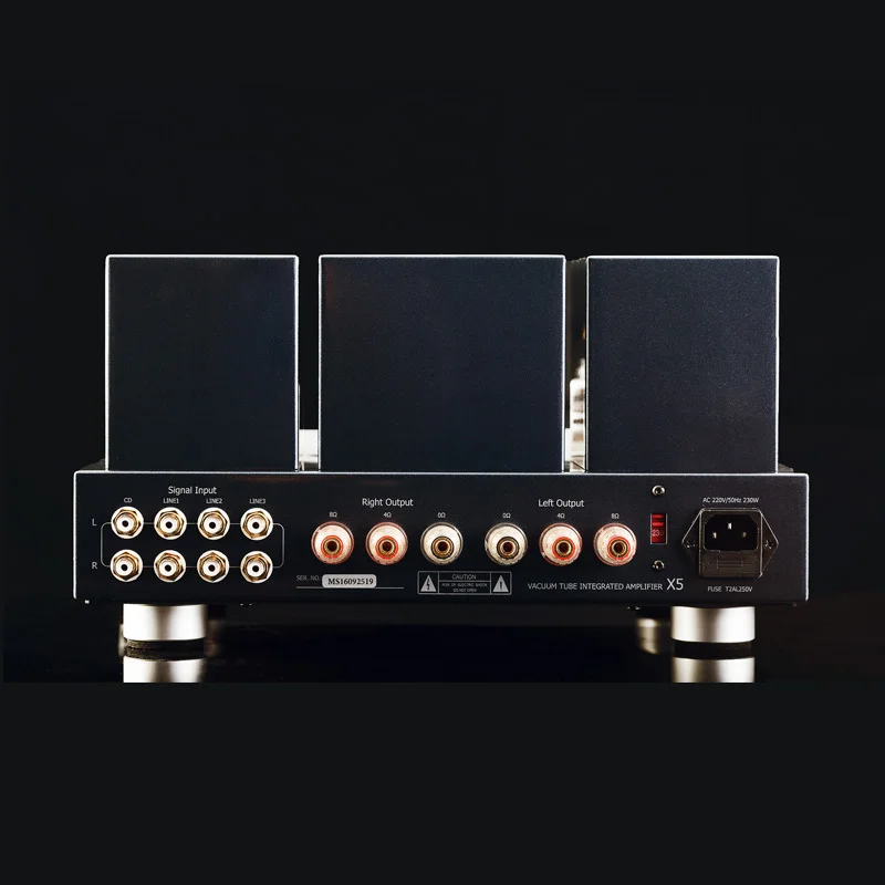 Усилитель Douk Audio EL34 вакуумная трубка встроенный Hi Fi усилитель мощности 35 Вт * 2