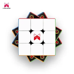 Mais novo 2021 qiyi xdm magnético 3x3x3 cubo mágico x homem desigh 3x3 magico cubo magnético 3x3 velocidade quebra cabeça brinquedos para crianças