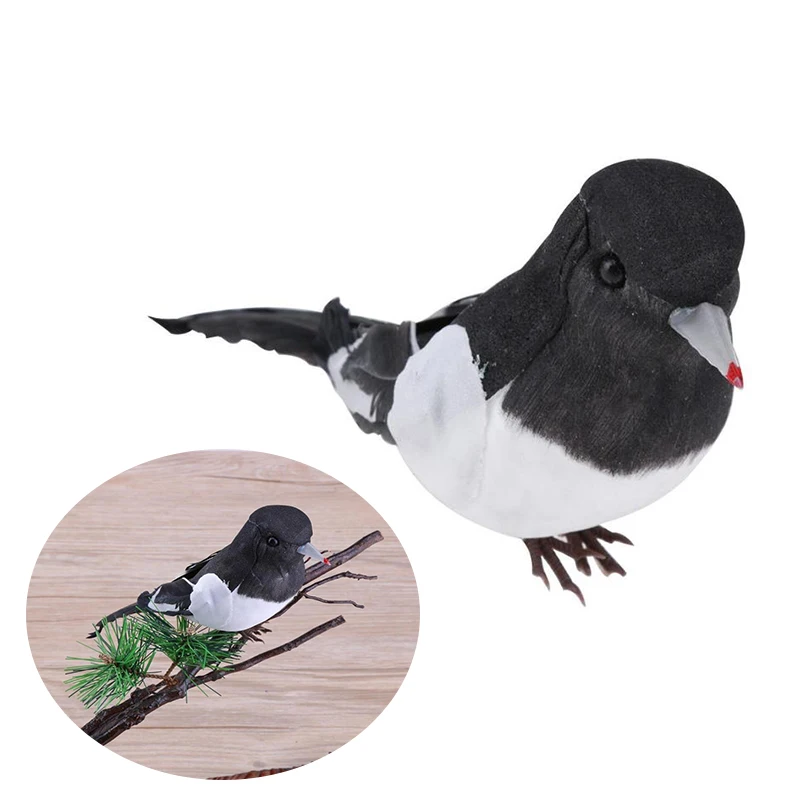 Вечерние декоративные украшения из пенопласта Искусственные Птицы для