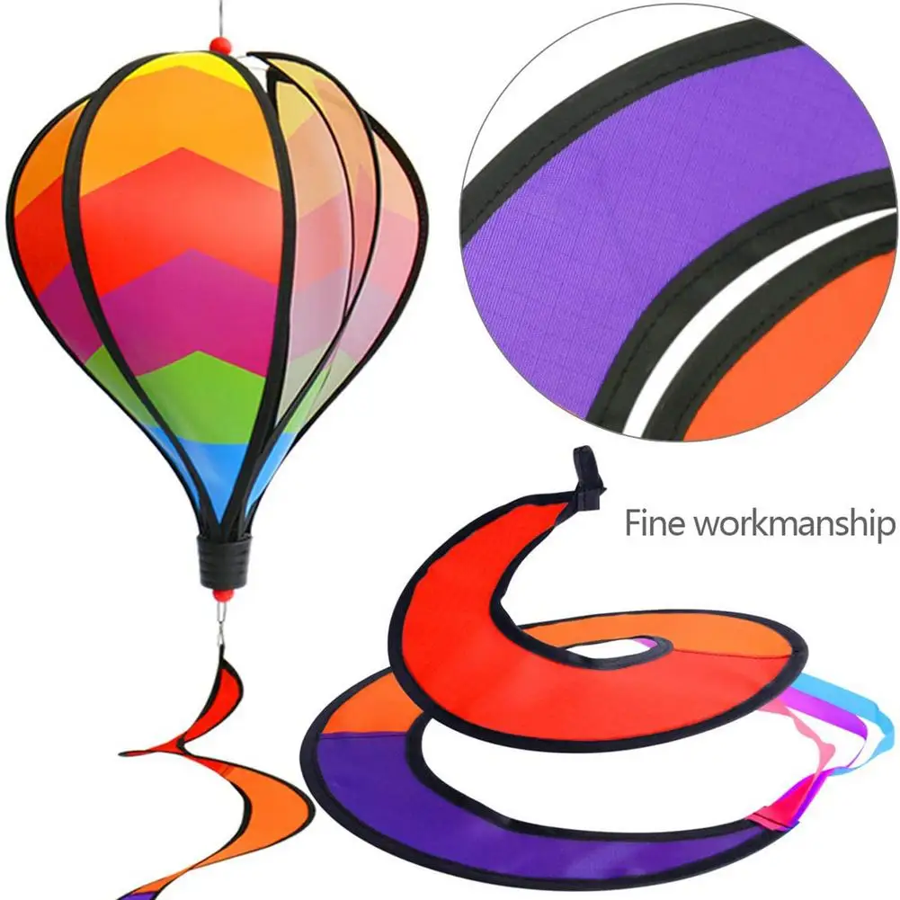 Details about   2x Windsock Hot Air Balloon Wind Windsock Garden Outdoor Festival Decor 55" 