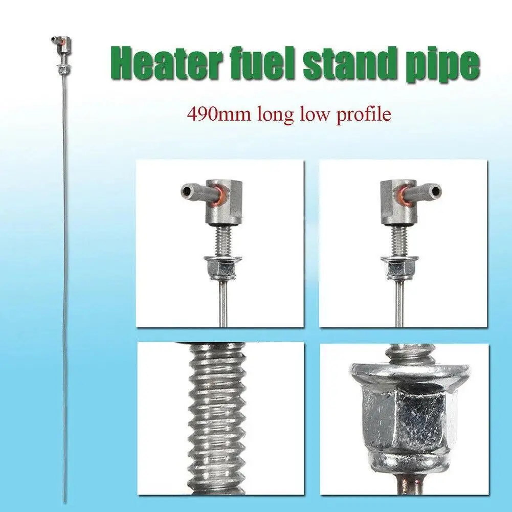 HAMORU Professional 490mm Heater Fuel Stand Pipe Heater Water Fuel Stand Pipe Low Profile Biological 