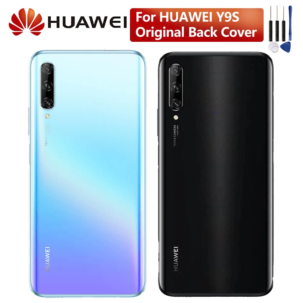 Оригинальный стеклянный чехол для задней крышки аккумулятора Huawei Y9s P Smart Pro 2019